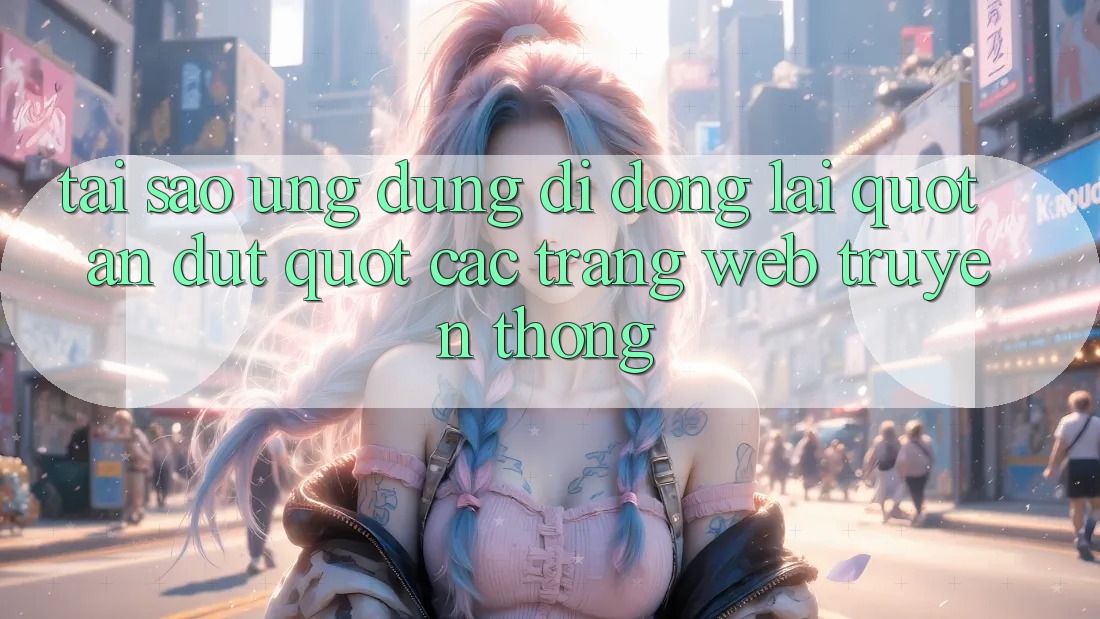 Tại sao ứng dụng di động lại " ăn đứt" các trang web truyền thống? Tại sao ứng dụng di động lại " ăn đứt" các trang web truyền thống?