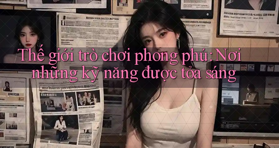Thế giới trò chơi phong phú: Nơi những kỹ năng được tỏa sáng Thế giới trò chơi phong phú: Nơi những kỹ năng được tỏa sáng