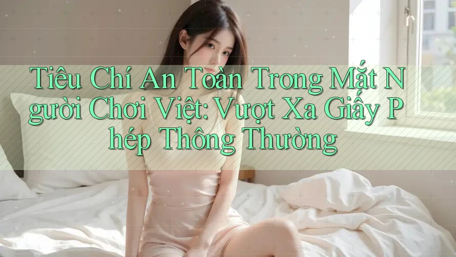 Tiêu Chí An Toàn Trong Mắt Người Chơi Việt: Vượt Xa Giấy Phép Thông Thường