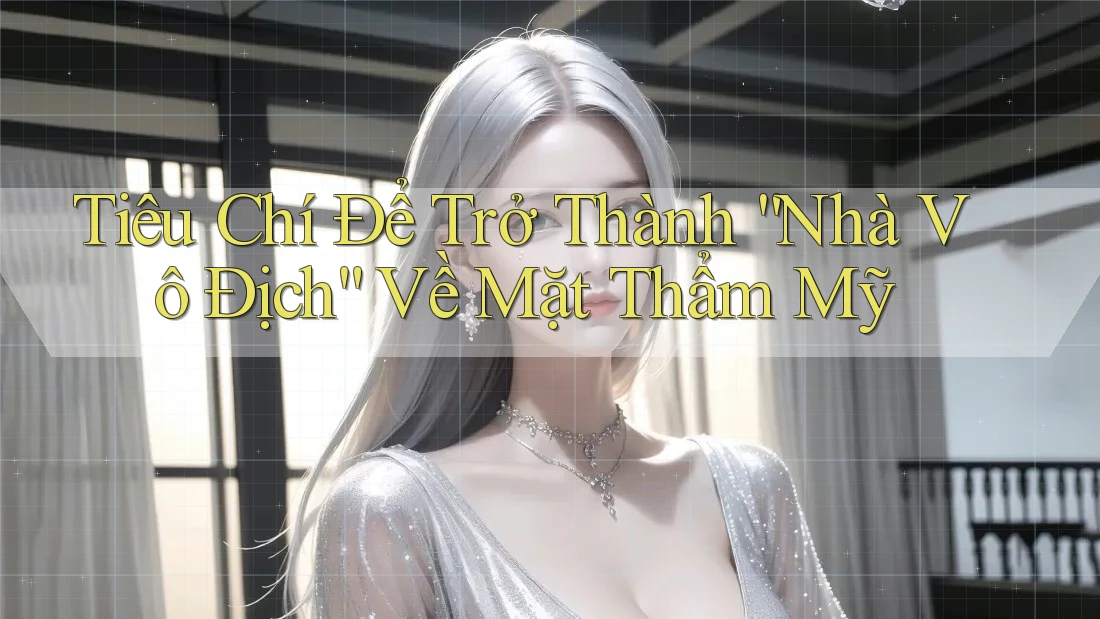 Tiêu Chí Để Trở Thành “Nhà Vô Địch” Về Mặt Thẩm Mỹ Tiêu Chí Để Trở Thành “Nhà Vô Địch” Về Mặt Thẩm Mỹ