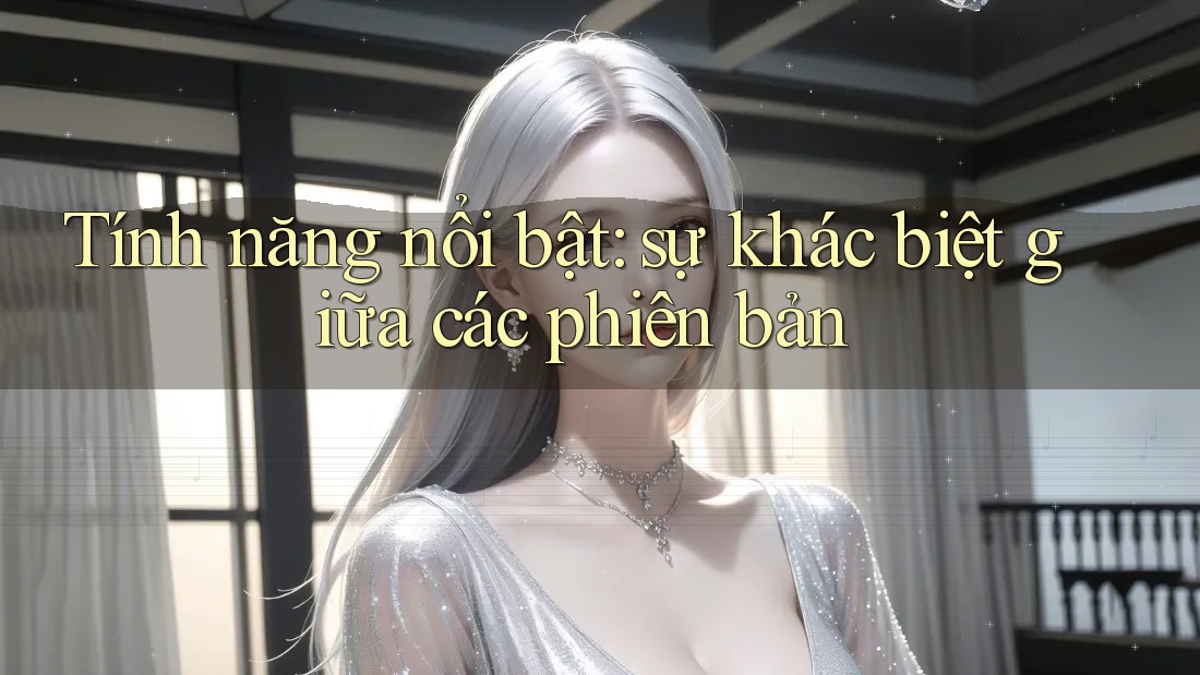 Tính năng nổi bật: sự khác biệt giữa các phiên bản Tính năng nổi bật: sự khác biệt giữa các phiên bản