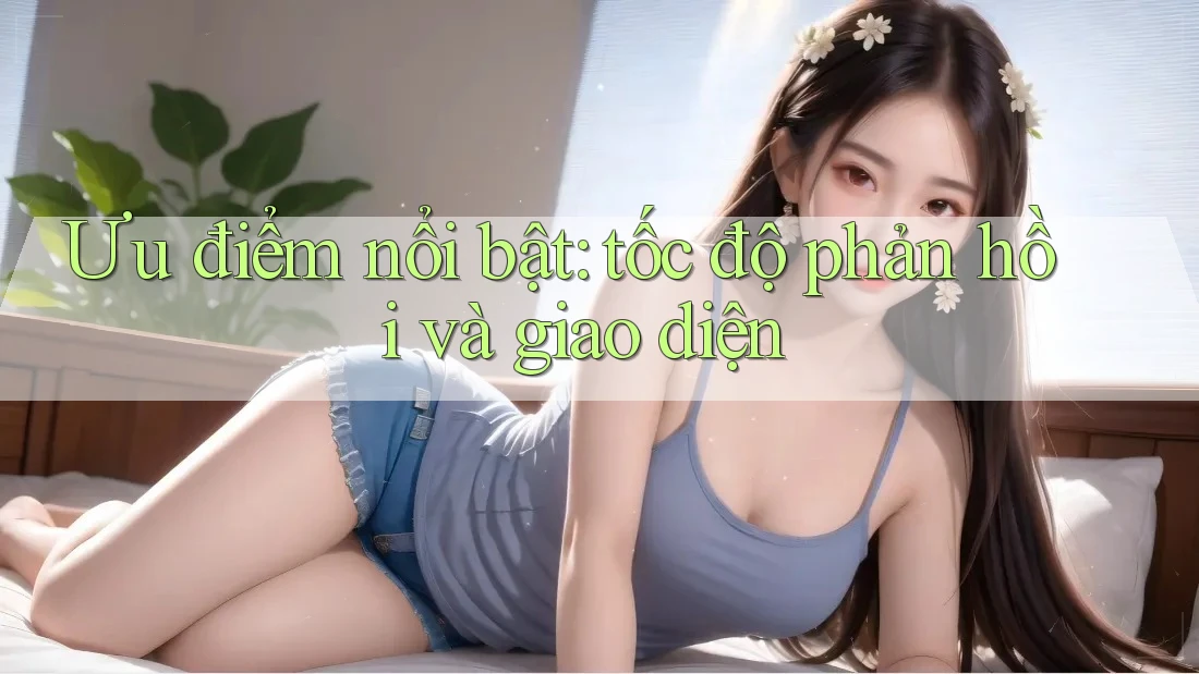 Ưu điểm nổi bật: tốc độ phản hồi và giao diện Ưu điểm nổi bật: tốc độ phản hồi và giao diện