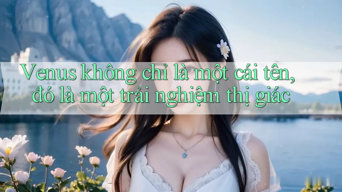 Venus không chỉ là một cái tên, đó là một trải nghiệm thị giác Venus không chỉ là một cái tên, đó là một trải nghiệm thị giác