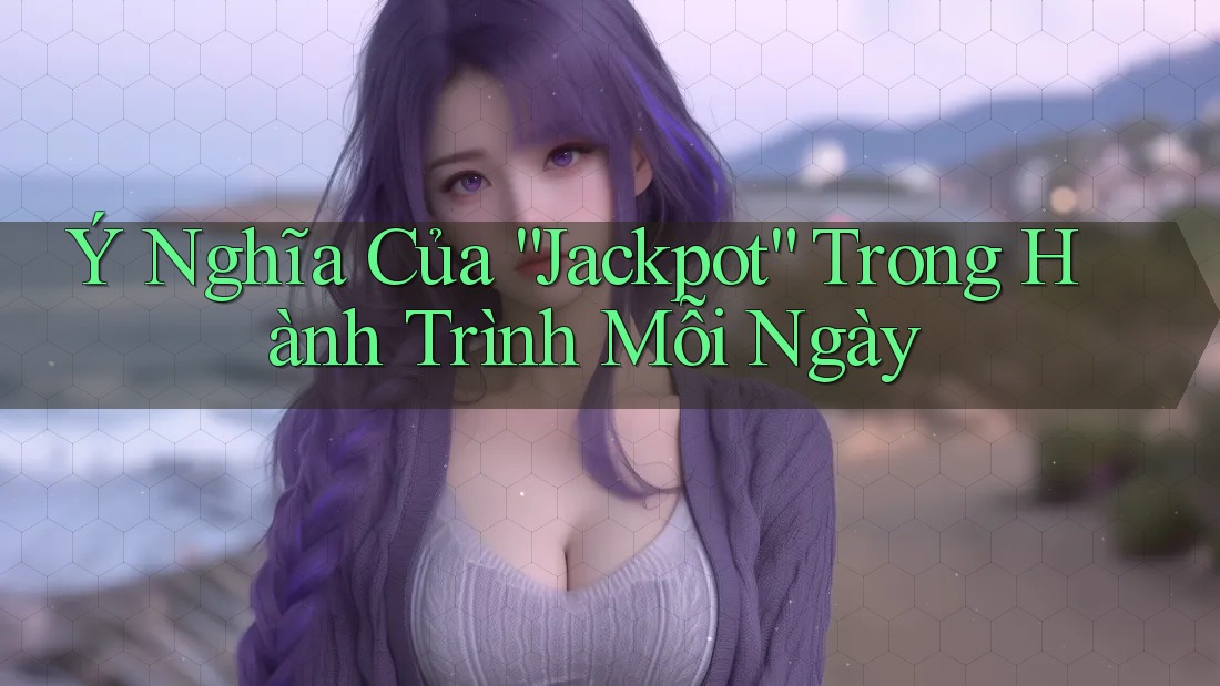 Ý Nghĩa Của “Jackpot” Trong Hành Trình Mỗi Ngày Ý Nghĩa Của “Jackpot” Trong Hành Trình Mỗi Ngày